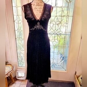Karen Kane Crushed Velvet Midi Dress S Gorgeous!